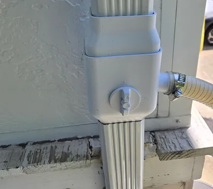 Downspout repair